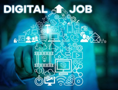 Dijital İş'i gösteren not yazma. İş fotoğraf vitrin internet üzerinden yapılan ödemeli görev almak ve gösteren bilgisayar Kadın akıllı cihaz kullanarak sunum sunan resmi iş elbisesi giymek.