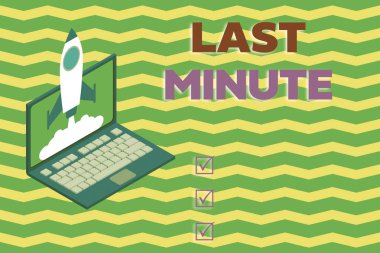 Kelime yazma metni Son Dakika. Olay Rocket bulutlar dizüstü bilgisayar arka plan başlatmadan önce bitmiş veya en geç mümkün olan en geç zamanda meydana gelen iş konsepti. Başlangıç projesi büyüyor. Seo.