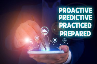 El yazısı metin yazma Proaktif Predictive Pratik Hazırlanmıştır. Kavram anlamı Hazırlık Stratejileri Yönetimi Erkek giyim resmi iş elbisesi sunum sunum akıllı cihaz kullanılarak.