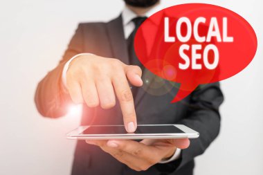 Kelime yazma metin Yerel Seo. Bu iş için İş kavramı iş online pazarlama etkili bir yoludur.