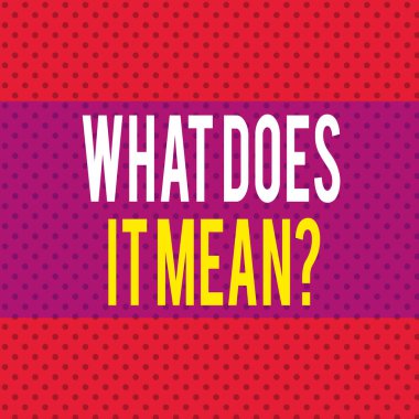 Kelime yazma metni Soru Anlamı. Sabit Kızıl Arkaplan 'a karşı Sonsuz Sonsuz Polka Doku Örnekleri Tanımının Anlamını Verin.