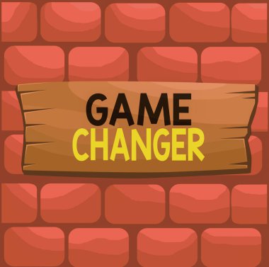 El yazısı metin oyunu değiştirici. Kavram, Plank tahta boş dikdörtgen biçimli ahşap renk arkaplanının mevcut analizcisinde büyük bir değişikliğe etki ettiği anlamına gelir.