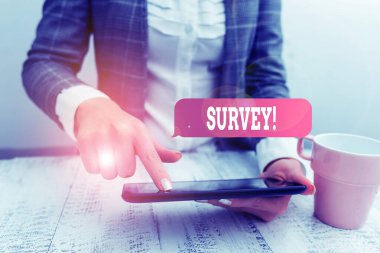 El yazısı metin yazma Anketi. Kavram anlamı araştırma yöntemi elinde cep telefonu ile önceden tanımlanmış bir grup İş kavramından veri toplamak için kullanılan.