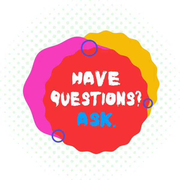 Задайте вопрос, задайте вопрос. Бизнес-концепция для чего-то, что вы говорите или пишете, чтобы задать вопрос. . — стоковое фото