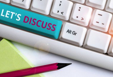 El yazısı metin S Tartışmak edelim. Kavram anlamı İzin Ver Konuş Aç Bir Konu Nun Üzerinden Git Sohbet Beyaz pc klavyesi beyaz arka plan tuşu kopyalama alanının üzerinde boş not kağıdı ile paylaş.