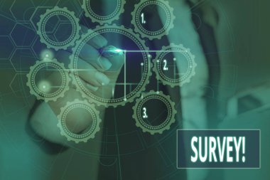 Araştırmayı gösteren kavramsal el yazısı. Modern akıllı aygıtla önceden tanımlanmış bir grup Resim Ağı şemasından veri toplamak için kullanılan iş fotoğrafı görüntüleme yöntemi.