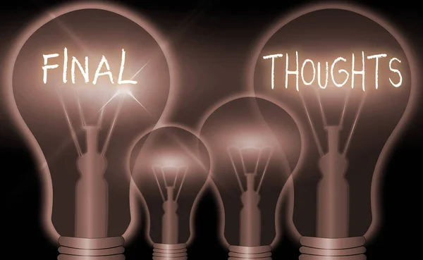 Final thoughts Stock Photos, Royalty Free Final thoughts Images |  Depositphotos
