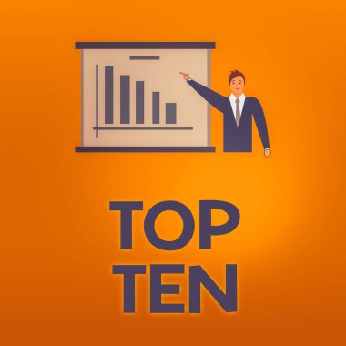 Top 10 'u gösteren bir not yazıyorum. Ticari Takım Elbiseli Adam 'ın bir Pano Çubuğu Çizelgesini Kopyalama Sırasına göre listelenmiş en popüler ve en başarılı iş fotoğrafı görüntüleme ögeleri.