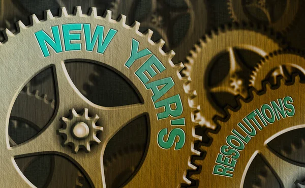 単語の書き込みテキスト新年Sの決議。来年の目標・計画・モチベーションを反映した事業コンセプト. — ストック写真