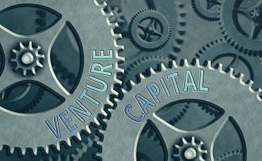 Venture Capital 'in el yazısı. Yeni sahip olma unsuruna yatırım için kullanılabilir olan kavram.