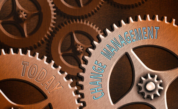 Text sign showing Change Management. Conceptual photo development within a business or similar organization.