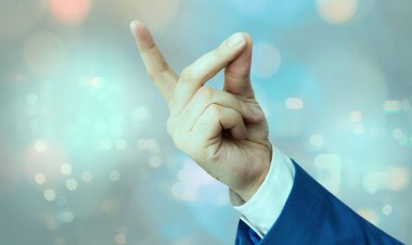 Bulanık Kalemle İşle İlgili Özellikleri Belirten Kişi. Önemli Ayrıntıları Seçme ve Dijital Uygulama Üzerine Dokunma Ekranı Tartışması.