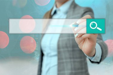 Web Arama Veri Bilgileri Fütüristik Teknoloji Bilgi Düz Element Simgesi. En Son Dijital Bilgisayarlaştırma Ağı Bağlantı İletişim İş Finansal Kavramı.