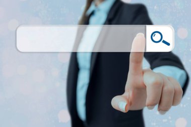 Web Arama Veri Bilgileri Fütüristik Teknoloji Bilgi Düz Element Simgesi. En Son Dijital Bilgisayarlaştırma Ağı Bağlantı İletişim İş Finansal Kavramı.