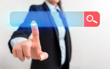 Web Arama Veri Bilgileri Fütüristik Teknoloji Bilgi Düz Element Simgesi. En Son Dijital Bilgisayarlaştırma Ağı Bağlantı İletişim İş Finansal Kavramı.