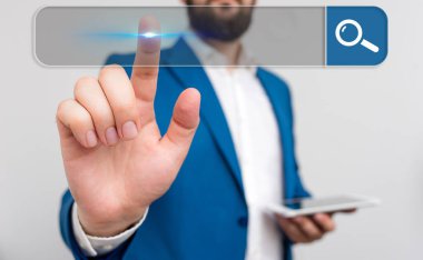 Web Arama Veri Bilgileri Fütüristik Teknoloji Bilgi Düz Element Simgesi. En Son Dijital Bilgisayarlaştırma Ağı Bağlantı İletişim İş Finansal Kavramı.