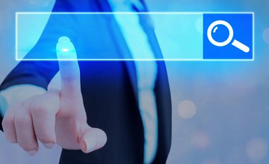Web Arama Veri Bilgileri Fütüristik Teknoloji Bilgi Düz Element Simgesi. En Son Dijital Bilgisayarlaştırma Ağı Bağlantı İletişim İş Finansal Kavramı.