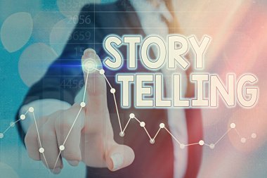 Hikaye anlatan kavramsal el yazısı. Olayların sırasıyla dile getirilme dizisinin anlatım biçimini gösteren iş fotoğrafı.