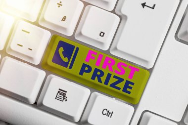 Kelime yazma ödülü birincilik. En çok arzulanan ödül için iş konsepti sadece genel kazanana sunulur..