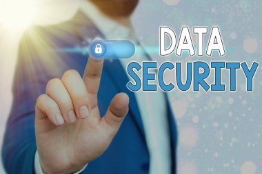 El yazısı veri güvenliği. Kavram demek, önemli bir bireysel veriyi yetkisiz erişimden korumak demektir..