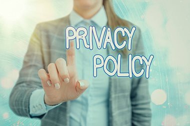 El yazısı Gizlilik Politikası. Konsept derken, müşterilerin yönetimine ilişkin belgelerin veri olduğu anlamına gelir.