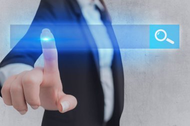 Web Arama Veri Bilgileri Fütüristik Teknoloji Bilgi Düz Element Simgesi. En Son Dijital Bilgisayarlaştırma Ağı Bağlantı İletişim İş Finansal Kavramı.