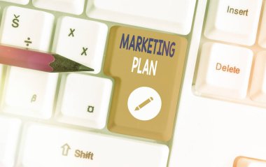 Kelime yazma Pazarlama Planı. Uygulayacakları genel iş stratejisi konsepti.