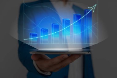 En Son Dijital Teknoloji, Sosyal Medya, Ağ Bağlantısı, İletişim, İşletme, Mali Konsept.