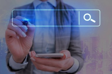 Web Arama Veri Bilgileri Fütüristik Teknoloji Bilgi Düz Element Simgesi. En Son Dijital Bilgisayarlaştırma Ağı Bağlantı İletişim İş Finansal Kavramı.