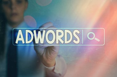 Adwords 'i gösteren not yazılıyor. İş fotoğrafı tanıtım bütçesi belirlendi ve sadece reklamlara tıklandığında ödeme yapılıyor..