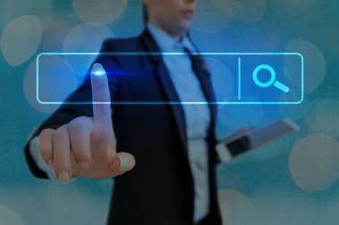 Web Arama Veri Bilgileri Fütüristik Teknoloji Bilgi Düz Element Simgesi. En Son Dijital Bilgisayarlaştırma Ağı Bağlantı İletişim İş Finansal Kavramı.