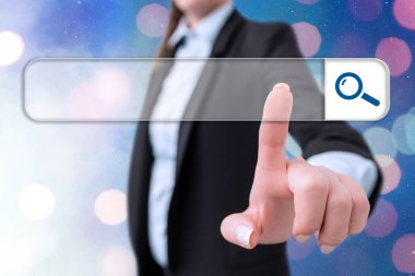 Web Arama Veri Bilgileri Fütüristik Teknoloji Bilgi Düz Element Simgesi. En Son Dijital Bilgisayarlaştırma Ağı Bağlantı İletişim İş Finansal Kavramı.