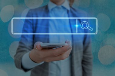 Web Arama Veri Bilgileri Fütüristik Teknoloji Bilgi Düz Element Simgesi. En Son Dijital Bilgisayarlaştırma Ağı Bağlantı İletişim İş Finansal Kavramı.