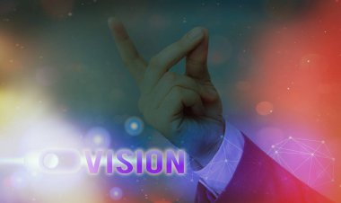 İmgelem gösteren mesaj işareti. Kavramsal fotoğraf ya görülmüş ya da hayal edilen bir şeydir..