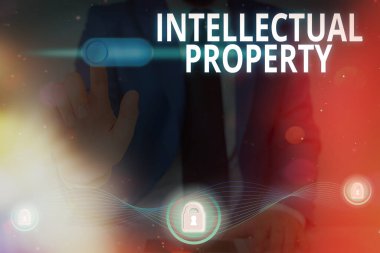 Fikir Eserleri el yazısı. Yaratıcılığın bir sonucu olarak çalışma ya da icat anlamına gelen kavram.