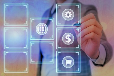 En Son Dijital Teknoloji, Sosyal Medya, Ağ Bağlantısı, İletişim, İşletme, Mali Konsept.