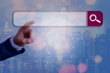 Web Arama Veri Bilgileri Fütüristik Teknoloji Bilgi Düz Element Simgesi. En Son Dijital Bilgisayarlaştırma Ağı Bağlantı İletişim İş Finansal Kavramı.