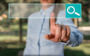 Web Arama Veri Bilgileri Fütüristik Teknoloji Bilgi Düz Element Simgesi. En Son Dijital Bilgisayarlaştırma Ağı Bağlantı İletişim İş Finansal Kavramı.