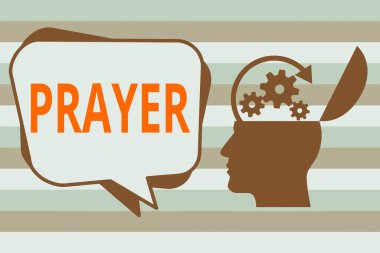 Duayı gösteren kavramsal el yazısı. Tanrı Hu Analizi Silueti Üst Kapağı Dişliler ve Kabarcıklarla Açık 'a teşekkür etmek için iş fotoğrafı resmi isteği.