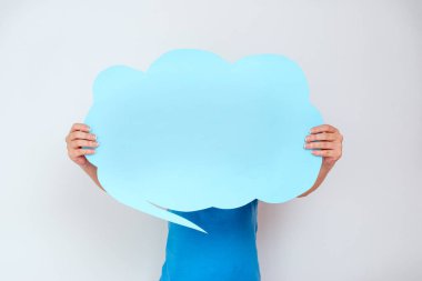 Farklı Renk Balonlu Sohbet Etiketi Notlarını Sunan Kişi Kişisel Düşüncelerin Gelişimini Vurgulama Amaçlıdır