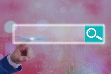 Web Arama Veri Bilgileri Fütüristik Teknoloji Bilgi Düz Element Simgesi. En Son Dijital Bilgisayarlaştırma Ağı Bağlantı İletişim İş Finansal Kavramı.