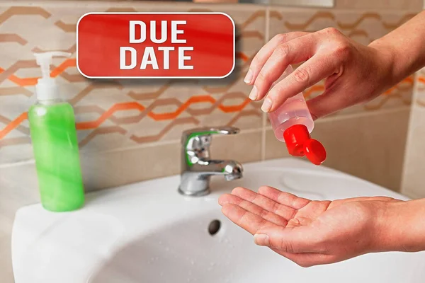 Conceptual hand writing showing Fake News. Business photo showcasing false information publish under the guise of being authentic news Handwashing procedures for minimizing bacterial growth.