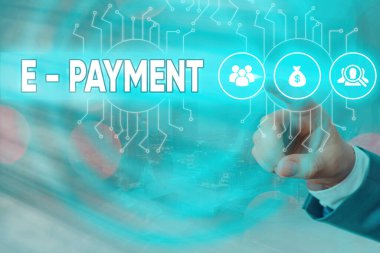 E ödemesini gösteren bir not yazıyorum. İş fotoğrafı gösterimi basitçe mal veya hizmet sistemi yönetici denetiminin çevrimiçi ödemesi, dişli yapılandırma araçları kavramı olarak tanımlanır.