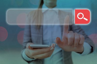 Web Arama Veri Bilgileri Fütüristik Teknoloji Bilgi Düz Element Simgesi. En Son Dijital Bilgisayarlaştırma Ağı Bağlantı İletişim İş Finansal Kavramı.