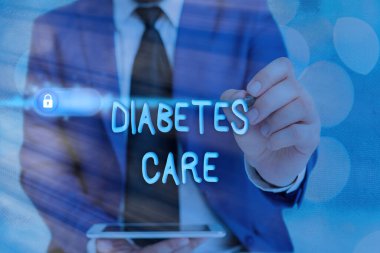 Diyabet Bakımı 'nı gösteren bir not yazıyorum. İş fotoğrafı gösterimi, web veri güvenliği uygulama sistemi için Graphics asma kilidi hastalığından kaynaklanan komplikasyonu önler veya tedavi eder.