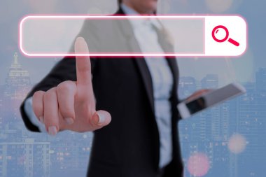 Web Arama Veri Bilgileri Fütüristik Teknoloji Bilgi Düz Element Simgesi. En Son Dijital Bilgisayarlaştırma Ağı Bağlantı İletişim İş Finansal Kavramı.
