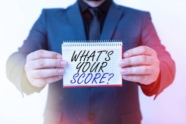 Puan Sorunu 'nu gösteren not yazıyorum. İş fotoğrafı gösterimi Kişisel Beğeni Beğeni Beğeni Modeli 'ne yazma için farklı boş renk not defteri maketi görüntülemesini söyle