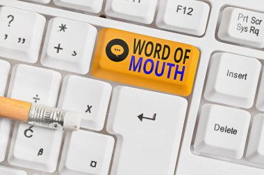 Ağzından çıkanı kulağın duyuyor mu? Yazılmadan iletilen kavramsal fotoğraf bilgisi boş kopyalama alanına aksesuarları yerleştirilmiş farklı renkli klavye anahtarı.