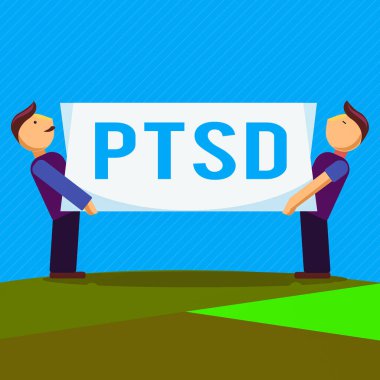 Yeni Metni gösteren kavramsal el yazısı. İş dünyası fotoğrafı metni Taze iş fikirleri ve pazarlama kampanyası İki Tarafta Dikdörtgen Boş Paneli Taşıyan İki Adam 'ı Karşıladı.