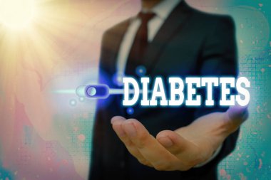 Diyabet belirtileri var. Dışkı grafikleri ile karakterize edilen çeşitli anormal koşulların kavramsal fotoğrafı web veri bilgi güvenlik uygulaması için asma kilidi.